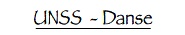 UNSS - Danse